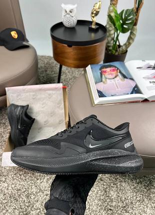 Мужские кроссовки nike air zoom winflo 8 shield all black spase