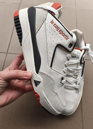 Кожаные кроссовки le coq sportif