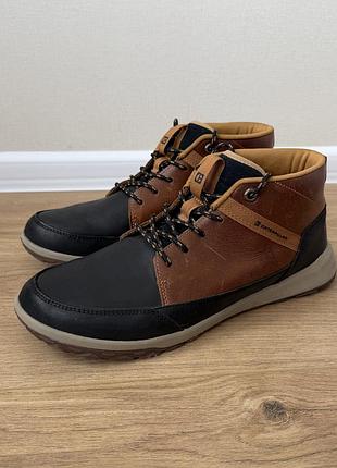 Шкіряні ботинки caterpillar quest mid leather boots