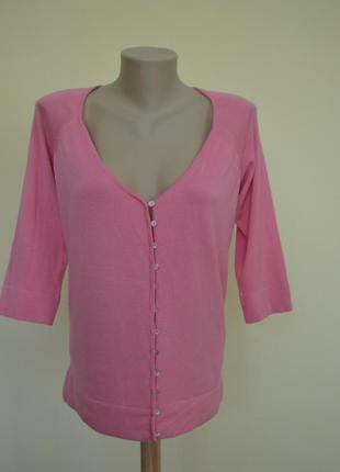 Натуральный розовый кардиган, вискоза, primark