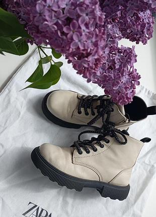 Черевики, демі сапочки  zara 28p