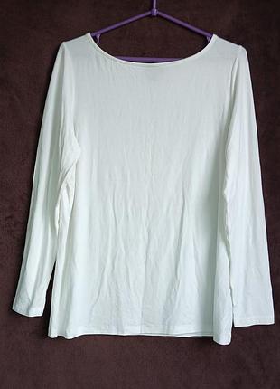 Лонглослив женский молочный,  модал, premium,  l, eur 44-46