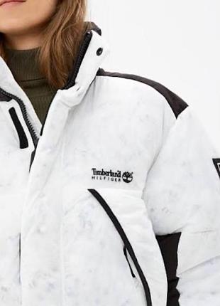 Куртка пуховик колаборації tomy hilfiger&timberland