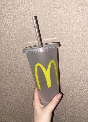 Стакан для напоїв з собою mcdonalds