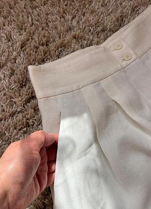 Брюки льон zara 5
