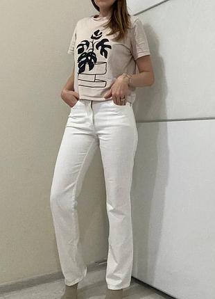 Идеальные белые брюки zara - твоя стильная база на лето! ✨