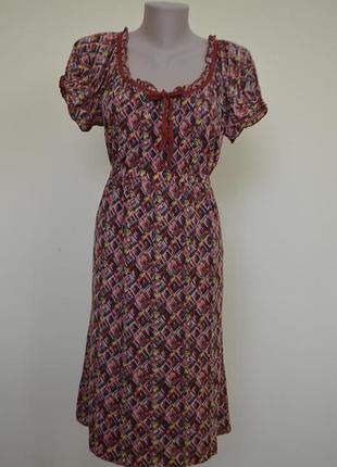 Платье под грудь, шифон, esprit