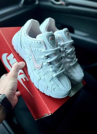 Кроссовки женские nike p-6000 white pink