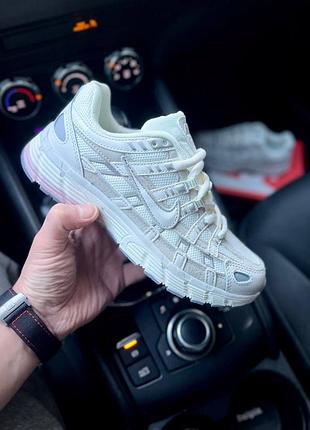 Кроссовки женские nike p-6000 beige