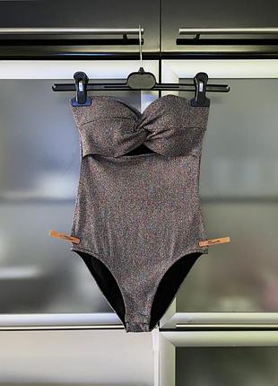 Topshop жіночий красивий люрексовий боді, фото не передає кольору