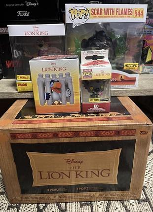 Funko pop box lion king фанко поп король лев
