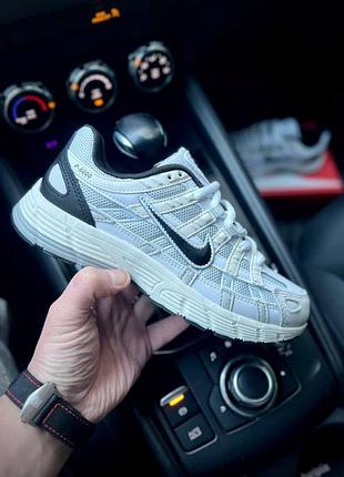 Кросівки жіночі nike p-6000 white beige