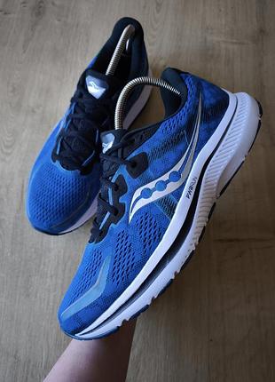 Крутые мужские беговые кроссовки  saucony, р.44,5.