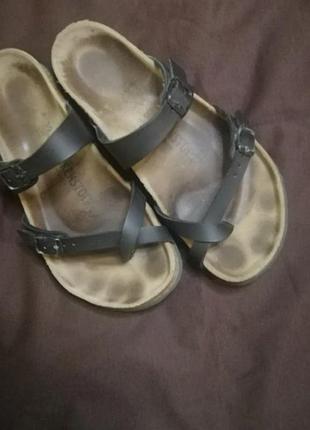 Кожаные сандалии birkenstock