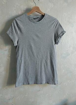 Футболка женская asos s 44р., серая, хлопок