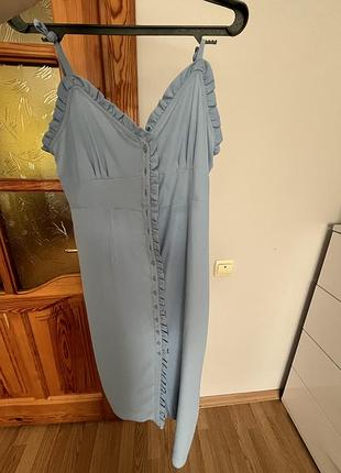 Сарафан літний блакитний topshop