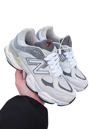 Жіночі кросівки new balance 9060 світло сірі
