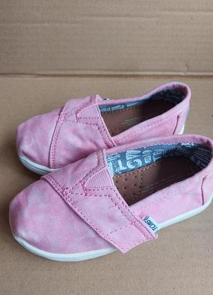 Оригинальные.Детчи есспалрильи Toms.размер 23 стелька 14