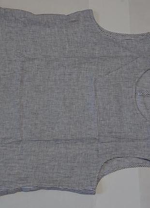Жіноча блуза mango блузка топ 2xl 3xl 54-56 льон льон великий розмір 6