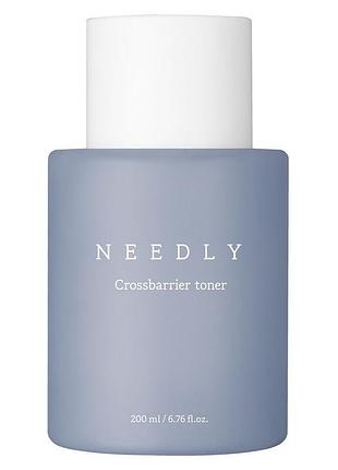 Needly crossbarrier toner 200 ml тонер для зміцнення захисного бар'єру з керамідами та пантенолом