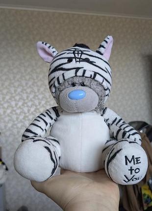 Me to you teddy bear blue nose мишка тедди в костюме зебры carte blanche ведмедик тедді