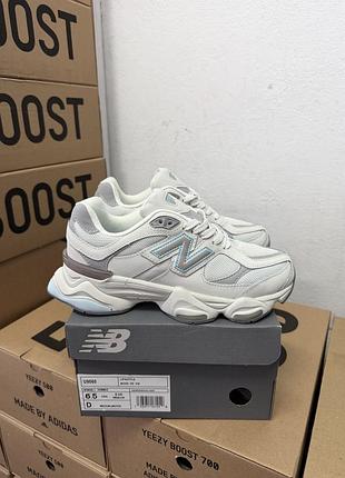 Кроссовки new balance 9060 raincloud quarry white u9060gry