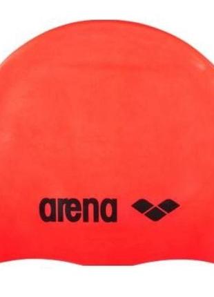 Шапочка для плавания силиконовая arena classic silicone