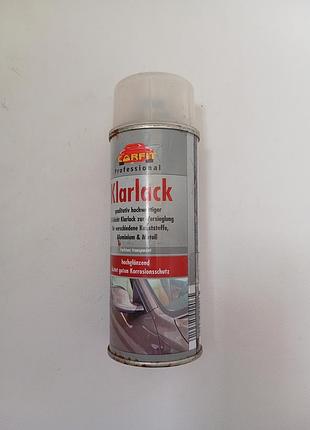 Профессиональный аэрозольный лак carfit klarlack.