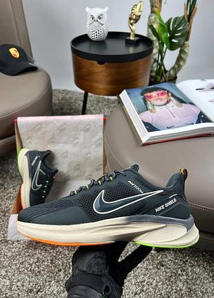 Мужские кроссовки nike air zoom pegasus grey beige