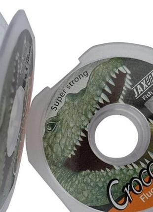 Флюорокарбонова волосінь crocodile fluorocarbon 0.08 - 0.20 мм 25 м