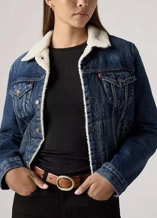 Джинсова куртка levi’s