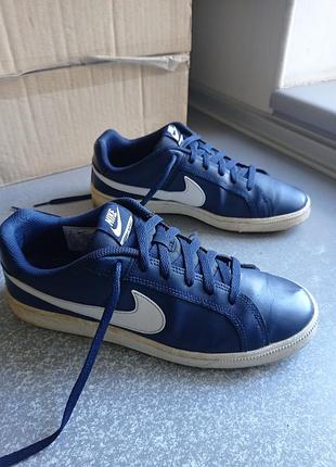 Кросівки кеди шкіряні nike court royale
