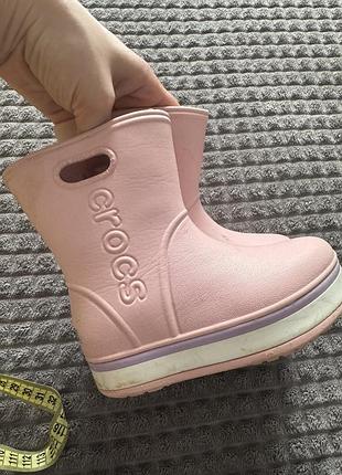 Чобітки гумові crocs