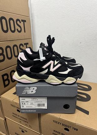 Кроссовки new balance 9060 black baby pink