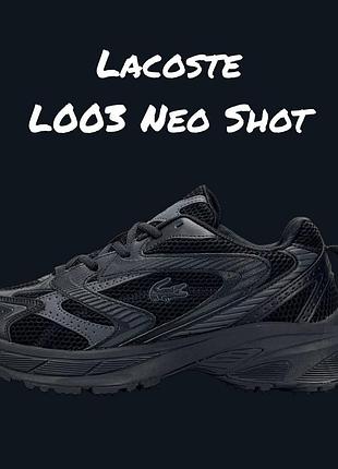 Чоловічі кросівки lacoste l003 neo shot all black