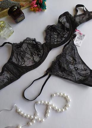 Новый комплект нижнего белья primark, eur 75c, стринги м/л