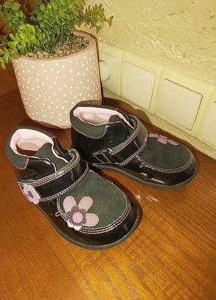 Clarks p22.5 ботиночки