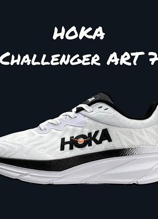 Чоловічі кросівки hoka challenger art 7 white black