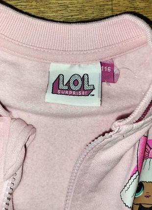 Кофта со паетками для девочки lol 8