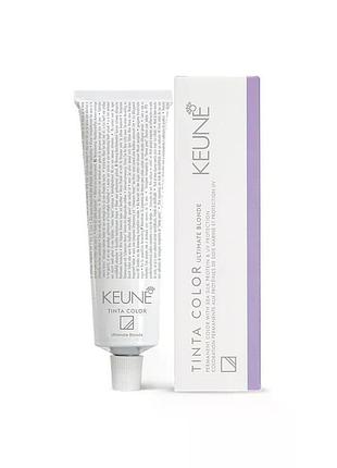 Устойчивая краска для волос keune tinta color ultimate 1599 super platinum blonde 60 мл