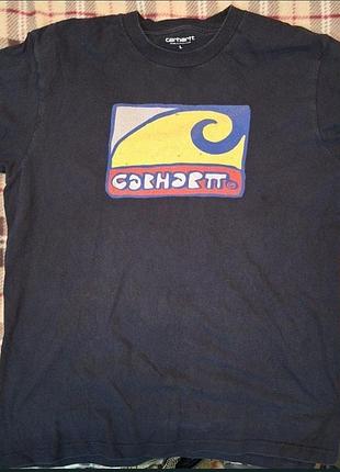 Оригінальна футболка carhartt wip float t-shirt (розмір l)