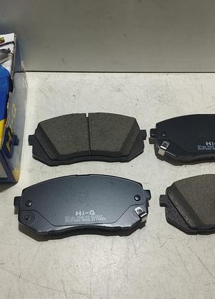 Hi-q колодки тормозные передние kia sportage/hyundai ix35-