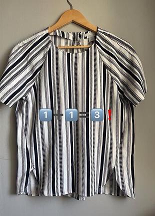 Блуза h&amp;m p. 38 #d383 1️⃣➕1️⃣🟰3️⃣❗️