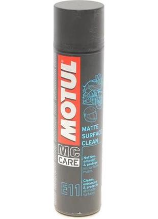 Полироль пластика motul e11 matte surface clean (105051) 400мл