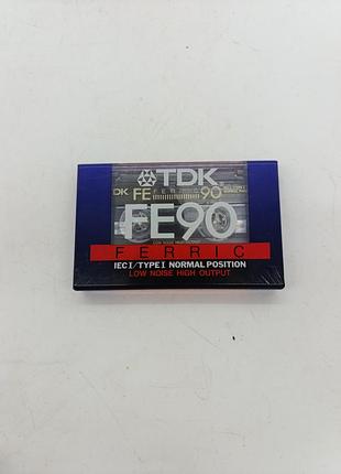 Новая запечатанная аудиокассета тдк tdk fe 90 ferric кассета