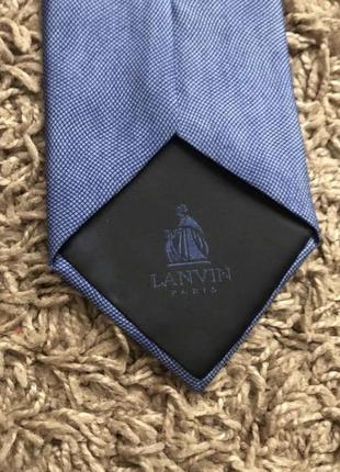 Шовковий галстук lanvin3 фото