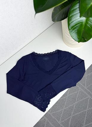 Лонгслів з мереживом intimissimi