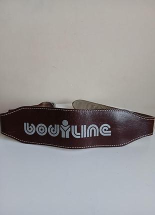 Пояс для важкої атлетики спортивний атлетичний тренувальний bodyline