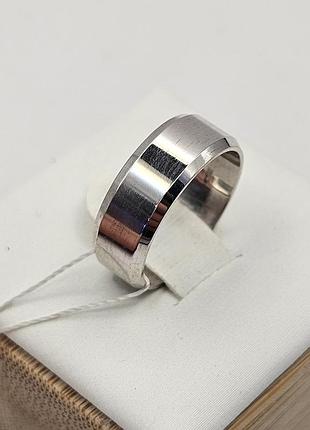 Кольцо обручальное серебряное 15,5 3,24 г