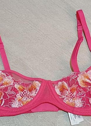 Бюстгальтер сеточка цветочный принт primark